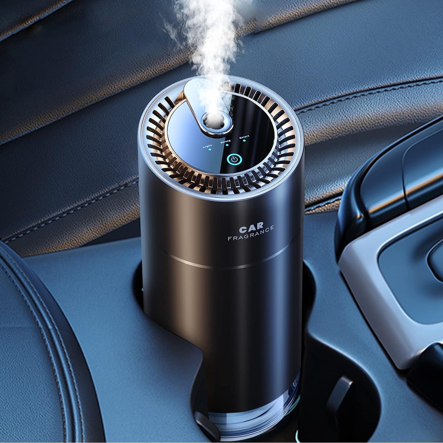 Desodorisant Voiture , F26 Diffuseur De Voiture, Atomiseur À Ultrasons, Concentration Réglable, Marche/Arrêt Automatique, Parfum Naturel Français 45 ML, Durée 6 Mois, Parfum Voiture De Cologne